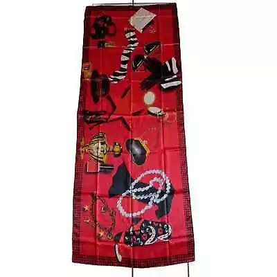 Pearl Miriam Scarf Macy's Way To Shop Wrap Perfume Heels Jewelry Sarong 28 X 70 • $14