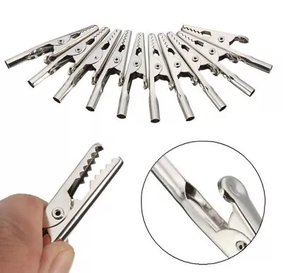 Stainless Steel Screw Probe Test Alligator Clips For Sale (60 Characters) • $17.53