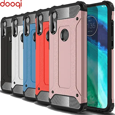 For Motorola Moto E (2020) Shockproof Hybrid Bumper Armor Protective Case Cover • $8.99