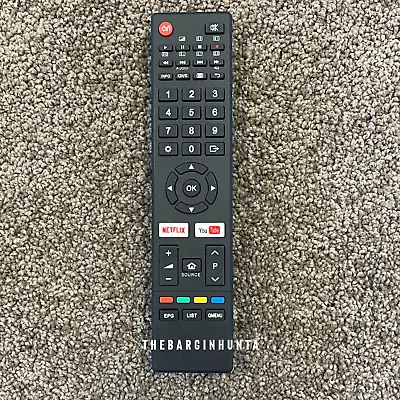 Hitachi TV Replacement Remote Control For Model 42FHDSM20 42  INCH LED SMART TV • $28.95