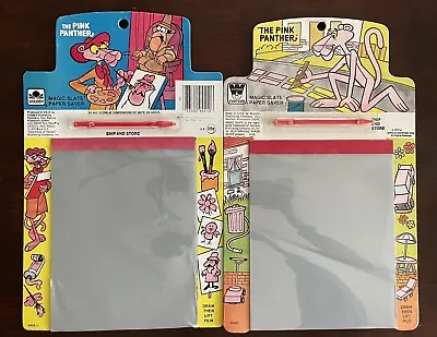 Vintage 1975 & 1985 THE PINK PANTHER MAGIC SLATE • $35