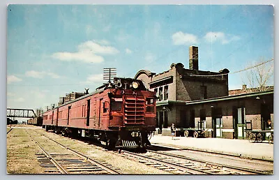 Vintage Postcard MO Mexico Gulf Mobile & Ohio Local Passenger Train No. 10 ~4182 • $1.93