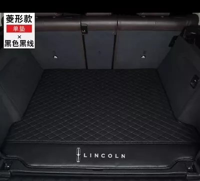 For Lincoln 1998-2023 All Models Cargo Carpets Car Trunk Liner Mats Waterproof • $36.79