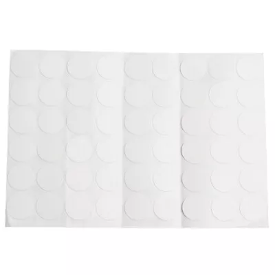 Wardrobe Cupboard Self-adhesive Screw Covers Caps Stickers 54 In 1 White W3U8 • £4