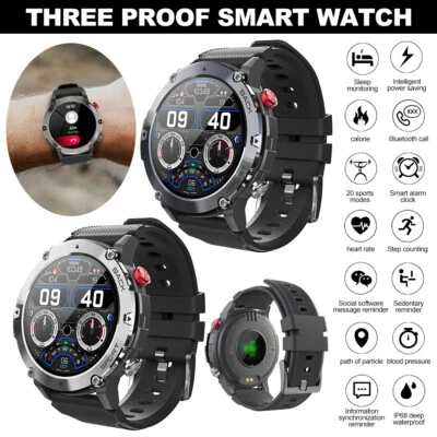 $48.99 • Buy Smart Watch Women Men Fitness Tracker Heart Rate For IPhone Android Waterproof