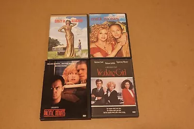 Lot 4 Melanie Griffith DVD's Crazy In Alabama Milk Money Pacific Heights Work • $17.99