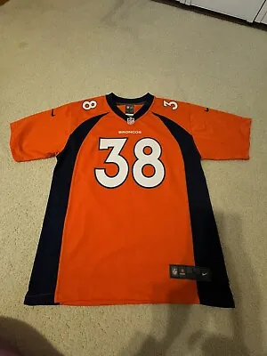 Denver Broncos #38 Montee Ball Nike NFL Football Jersey Youth Large Orange 14/16 • $15