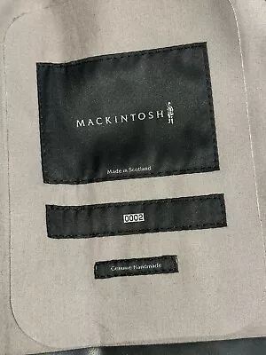 Mackintosh Made In Scotland Genuine Handmade 0002 SZ MEDIUM • $199.45