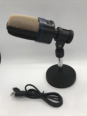Alesis USB Podcast Microphone With Metal Stand. USB Cord Included FREE SHIPPING! • $49.99