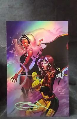 X-Men Storm And Rogue Foil Art Print Signed By Sajad Shah  Comic Book  • $13.63