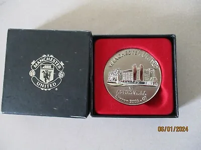 2006-07 Manchester United V Aston Villa Medal - Corporate Gift • £10.99