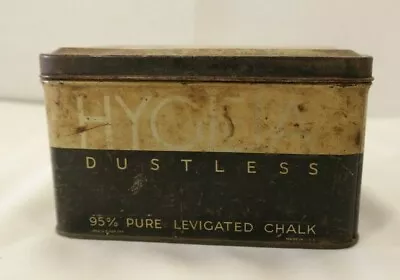 Vintage Hygieia Dustless Chalk Crayon Tin Art Deco Home Decorative Tin MM • $19.14