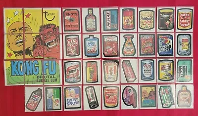 1974 Vintage Wacky Packages 8th Series Tan Back Singles  @@ Pick One @@ • $3.50