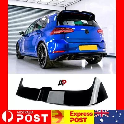 Fits VW Golf R GTI Oettinger Style Rear Gloss Black Boot Spoiler Wing MK7 MK7.5 • $199