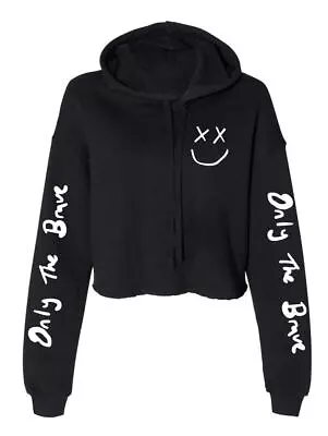 £29.99 • Buy Louis Tomlinson Only The Brave Cropped Hoodie Fashion 2022 Tour 1D T-Shirt