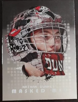 2008 - 2009 ITG Masked Men Nathan Dunnett Silver Version #MM-35 Hockey Card • $3.22