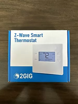 2GIG Z-Wave Plus 700 Programmable Thermostat (2GIG-STZ-1) • $50