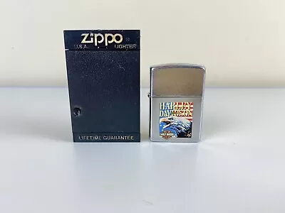 Vintage Harley Davidson Eagle Zippo Flint Lighter  • $75