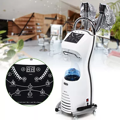 Salon Hair Steamer Nano Anion Oil Treatment Machine Hair Color Processor 700W • $237.99