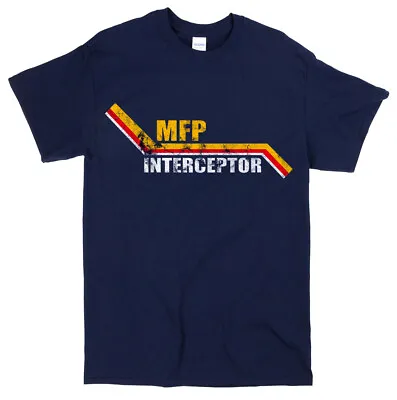 Mad Max MFP Interceptor T-shirt - Retro V8 Pursuit Car - Film Movie Tee • $16.36