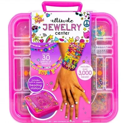 Just My Style Ultimate Jewelry Jewellery Centre Over 3000 Beads Bracelet Kit • £18.50