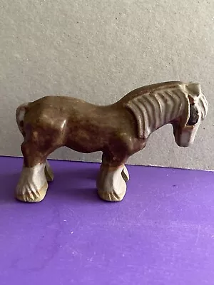 £12.85 • Buy Tremar Pottery Shire Horse,Clydesdale Horse,Welsh Cob Figure,Ornament