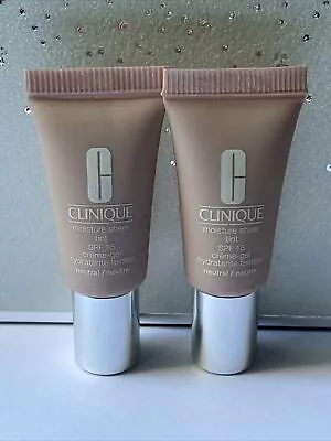 Clinique Moisture Sheer Tint SPF 15 (Neutral) ~ Lot 2 Mini .2oz Each Discontin • $14.99