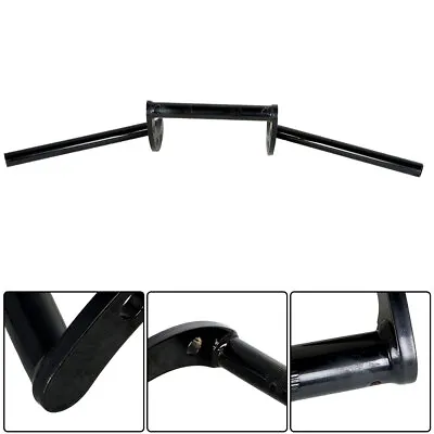 22mm Motorcycle Handlebar Z Bars Drag Bar For Honda Yamaha Chopper Black • $43.69