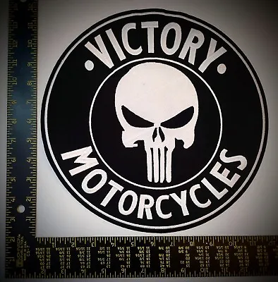 Patch Iron On VICTORY MOTORCYCLE HIGH QUALITY Motorcycle Biker Truck Pilot Patch • $29.69