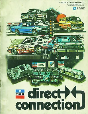 1977 Direct Connection Mopar Racing Parts Catalog Don Garlits Prudhomme Copy • $25