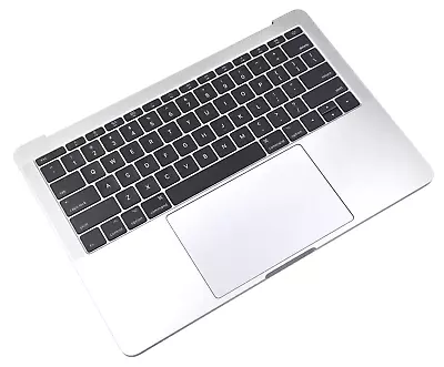 OEM MacBook Pro 13  A1708 2016 2017 Palmrest Keyboard Battery Silver Grade C • $33.24