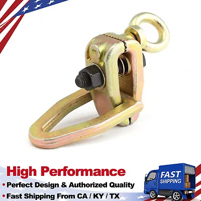 $19.99 • Buy Self-Tightenin​g Grips 3 Ton TWO-WAY Frame Back Auto Body Repair Pull Clamp New