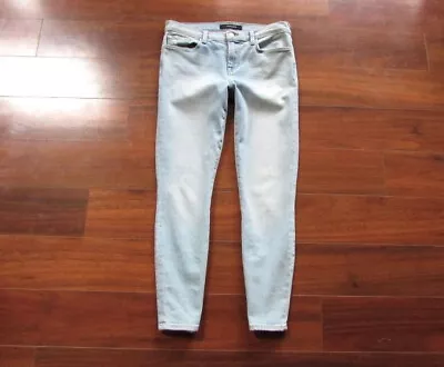 J BRAND ~ Size 29 ~ Light Wash BEACH LINE Stretch Cotton Crop  Summer Jeans A31 • $24.99