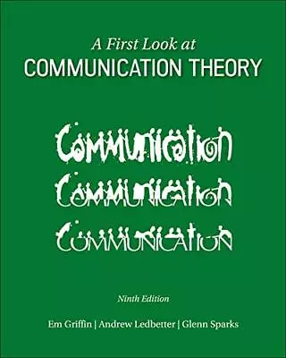 A First Look At Communication Theory • $22.27