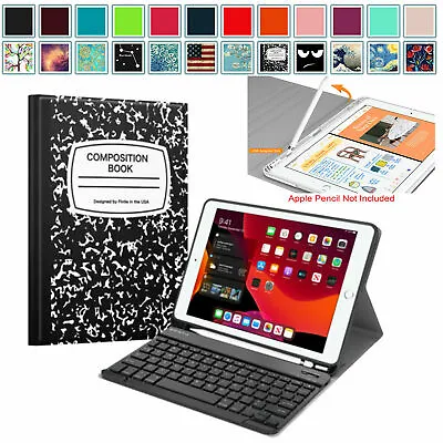 Keyboard Case For IPad 9th/8th/7th Gen 2021/2020/2019 Soft TPU Back Stand Cover • $20.99