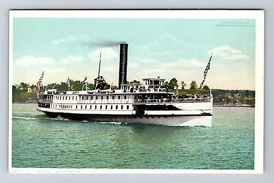 Lake Champlain NY-New York Steamer Vermont Vintage Postcard • $7.99