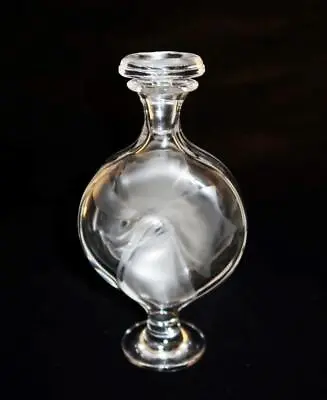 R Lalique French Crystal MOULIN ROUGE Perfume Bottle & Stopper 6 1/2  • £183.85