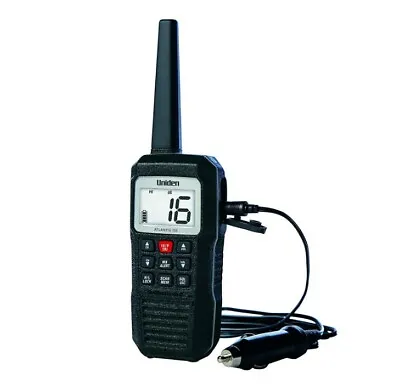 Uniden Atlantis 155 Submersible Handheld Two-Way VHF Marine Radio • $89.95