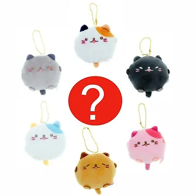 Blind Box Japanese Cute Kawaii Mini Stuffed Animal Cat Keychain 1 Random Plush • $7.99