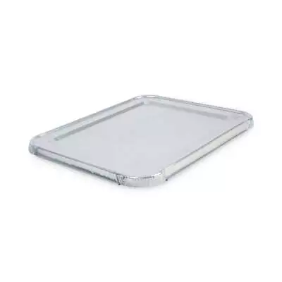 10.5 In. X 12.81 In. X 0.63 In. Aluminum Steam Table Pan Lids (100/Carton) • $22.53