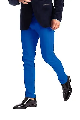 Mens Skinny Stretchy Slim Fit Pants • $22.89