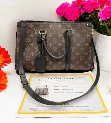 Louis Vuitton Monogram Soufflat MM Shoulder Bag W/Certificate Of Authentic • £1900.31