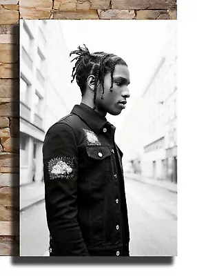 1723 ASAP Rocky Hip Hop Music Rapper Fabric Poster 21x14 27x40 • $13.40