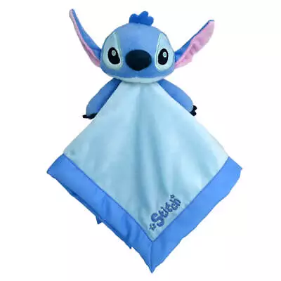 Disney Baby - 'Stitch Snuggle Blanket' Baby Comfort Blanket Blue 30cm Height • $25.45