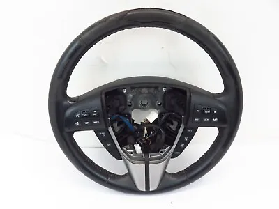 2010-2013 Mazdaspeed3 Driver Wheel OEM Leather WORN Speed3 MS3 10-13 • $89.95
