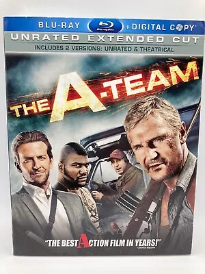 The A-Team Blu-ray *NEW* 2010 2 Disc Set Unrated Ext. Cut + Dig Copy + Slipcover • $9.97