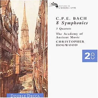 C.P.E. Bach: 8 Symphonies 3 Quartets -  CD HPVG The Cheap Fast Free Post The • £5.04