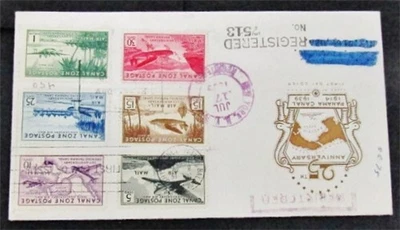 $0.01 • Buy Nystamps US Canal Zone Stamp FDC Paid $180    M17x3210