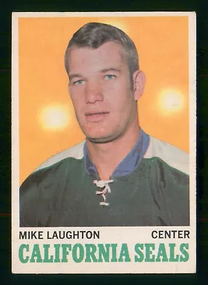 Mike Laughton 1970-71 O-pee-chee 1970-71 No 74 Vgex+   51436 • $2.59