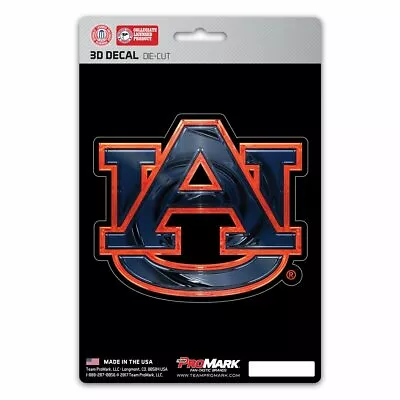 FANMATS 62801 Auburn Tigers 3D Decal Sticker • $7.46